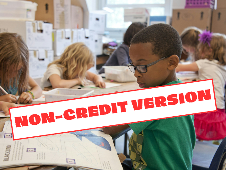 Non-Credit: Proactive Classroom Management: Creating Classroom Wellness