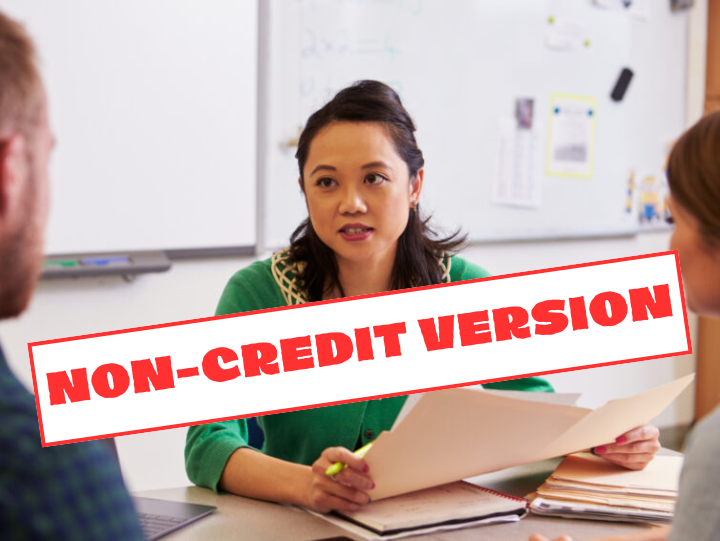 Non-Credit: Establishing Trust and Collaboration with Parents