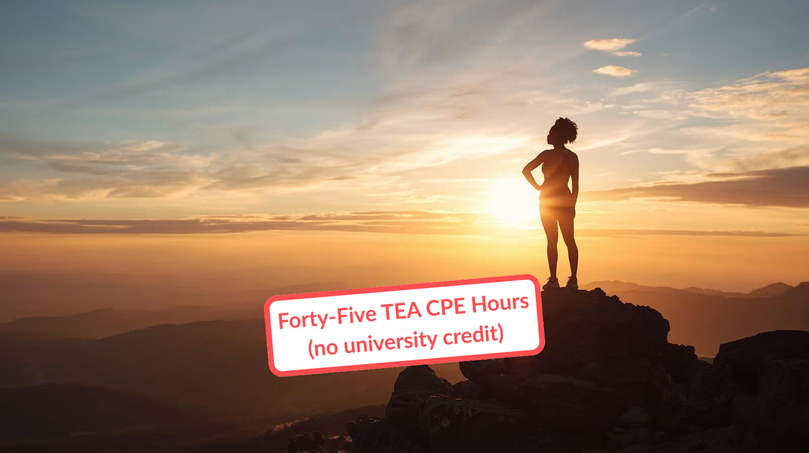 TEA CPE - Teacher Well-Being - Sustainable You
